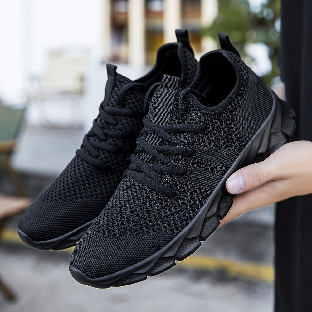 Lightweight Sneakers, Athletic Breathable Lace-ups