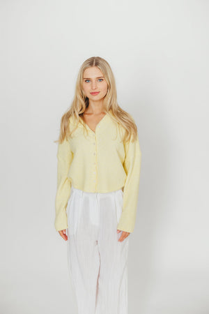 Piper Cardigan in Butter