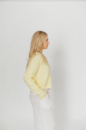 Piper Cardigan in Butter