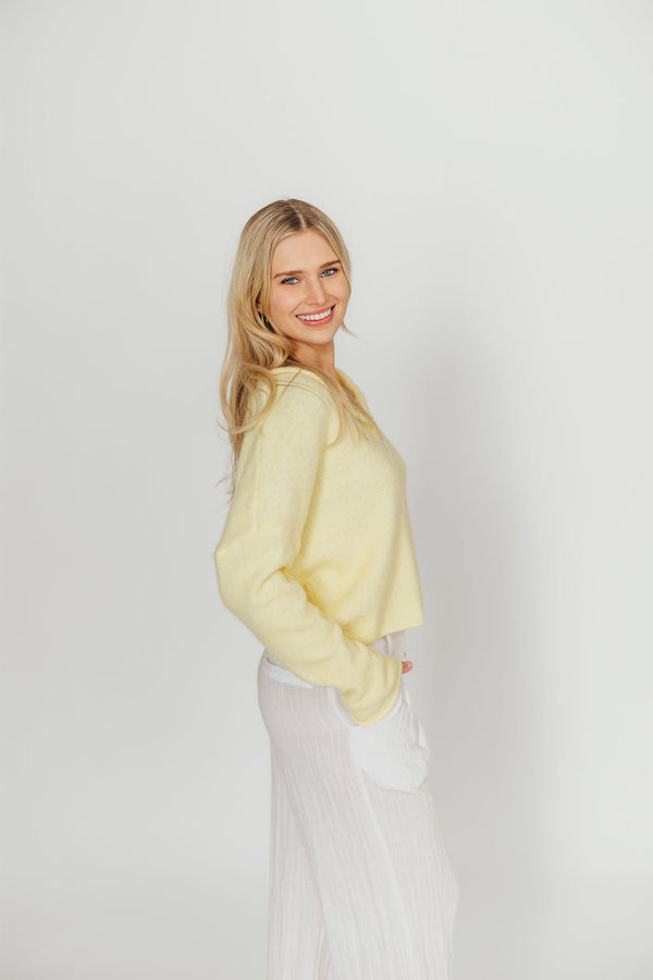 Piper Cardigan in Butter