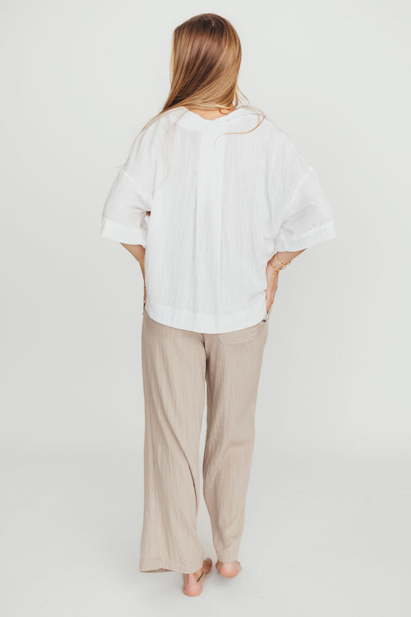 Sarah Top in White
